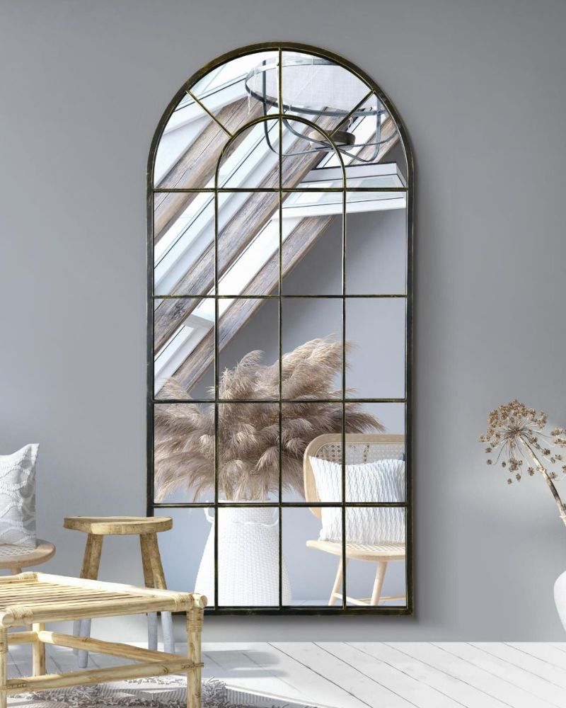 Arched Mirror Wall Art