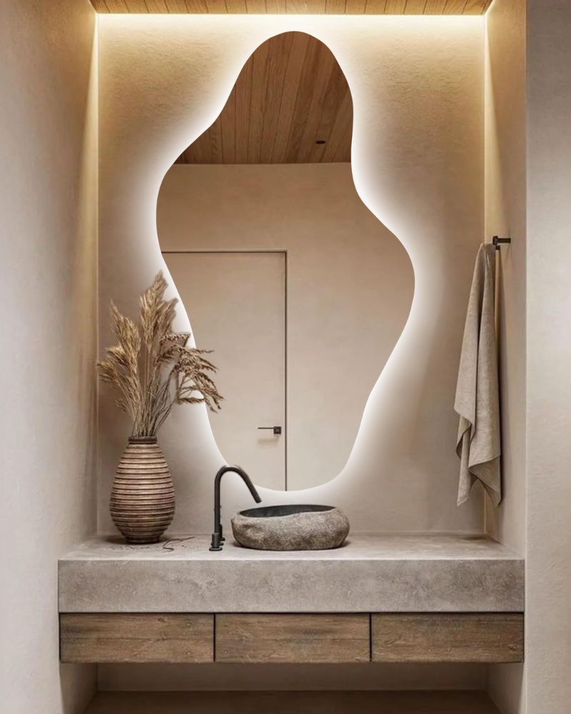 Mirror and Light Combination