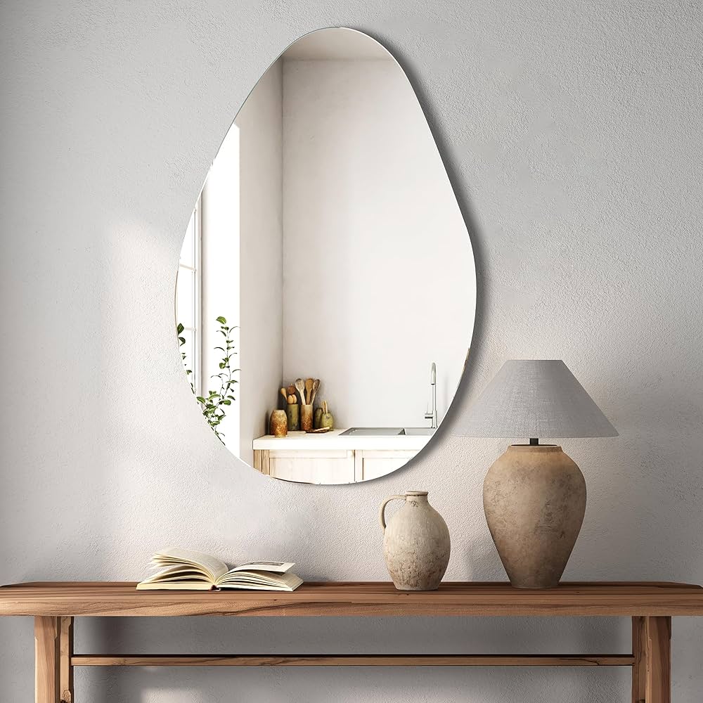 Frameless Mirror Wall Décor