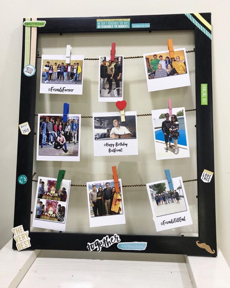 Polaroid Photo Gallery Wall Frame