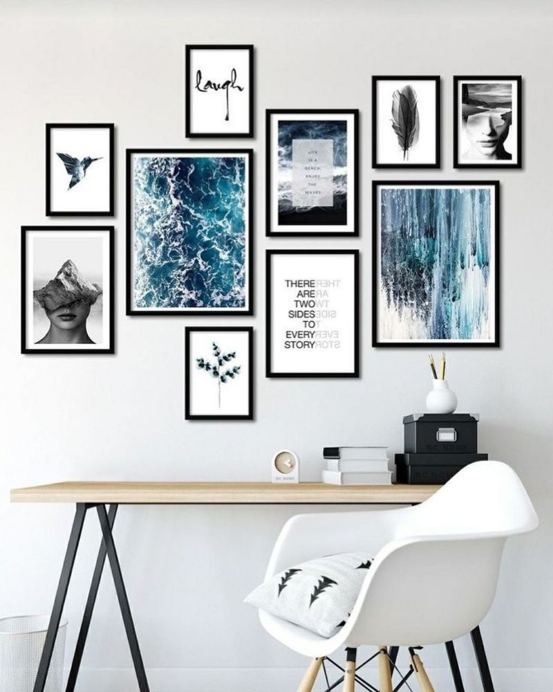 Eclectic Mix Sized Gallery Wall Frame