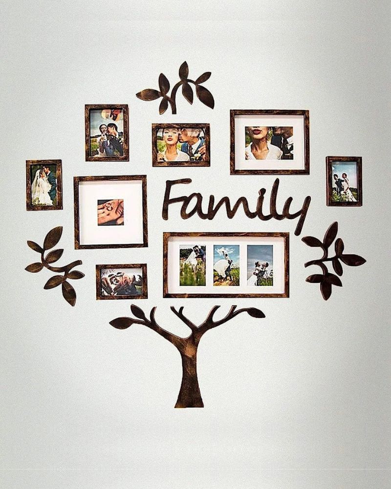 Family Photos Gallery Wall Frame