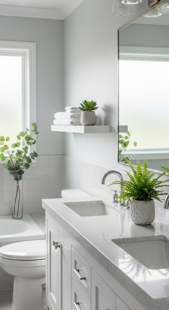Add Greenery for a Fresh, Inviting Feel