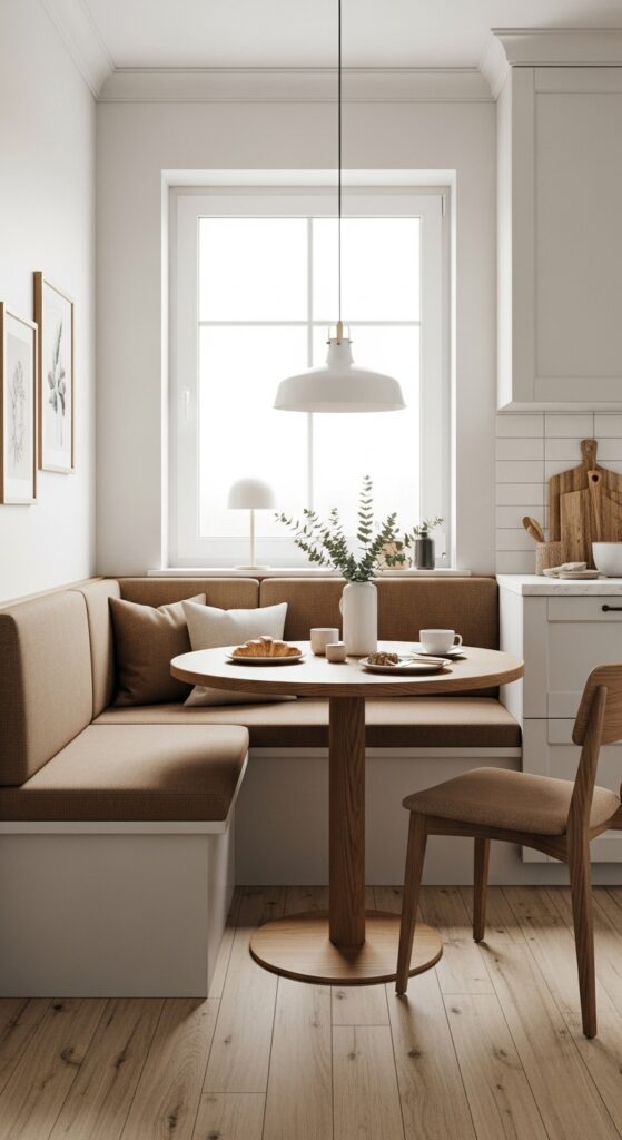 Banquette Seating Efficient Dining