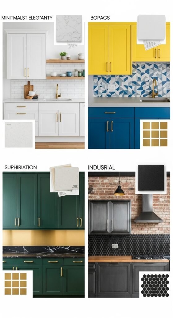 Color Palettes and Materials for Modern Kitchens
