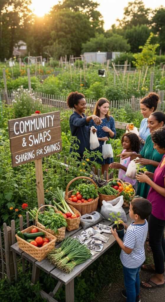 Community & Swaps Sharing for Savings