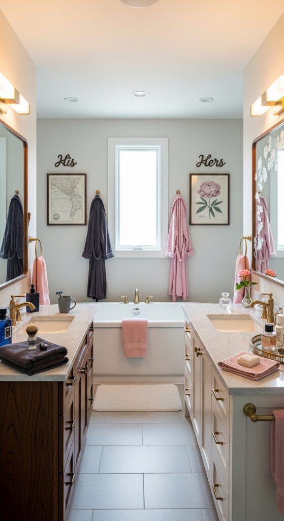 Incorporate Personalized His-and-Hers Touches