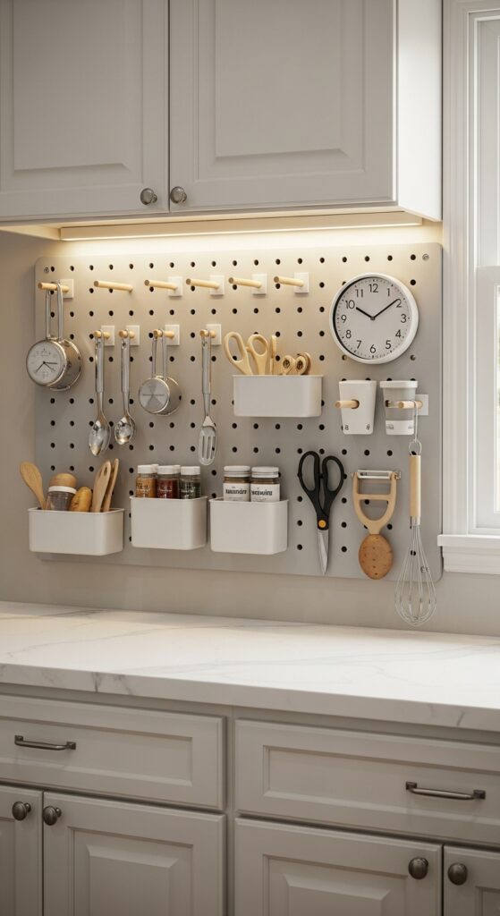 Pegboards Customizable Storage