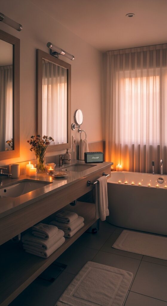 Set the Mood with Soft Background Music