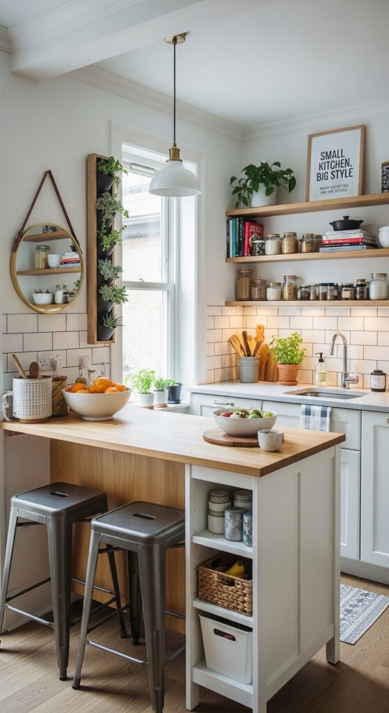 Small Kitchen, Big Style Smart Decor Tips for Tiny Spaces