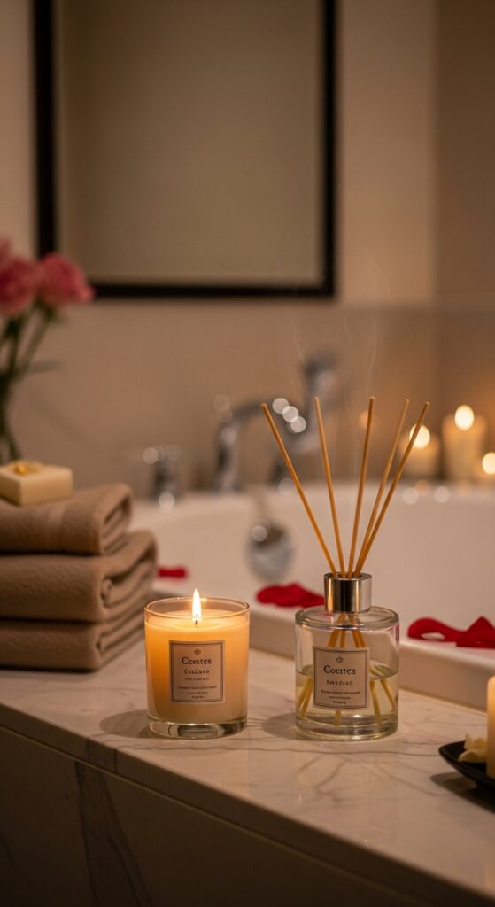 Use Scented Candles or Diffusers for a Relaxing Vibe