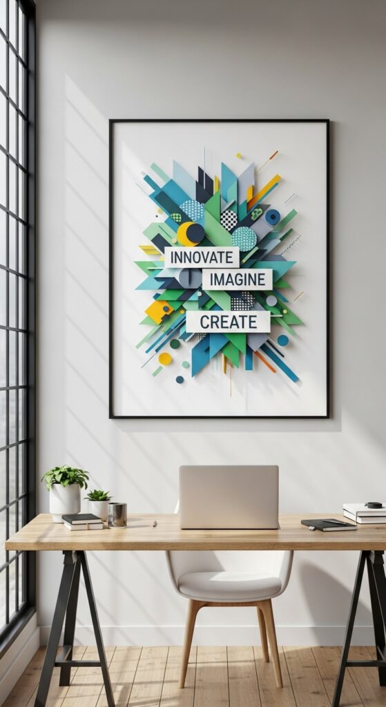 7. Wall Décor That Sparks Creativity