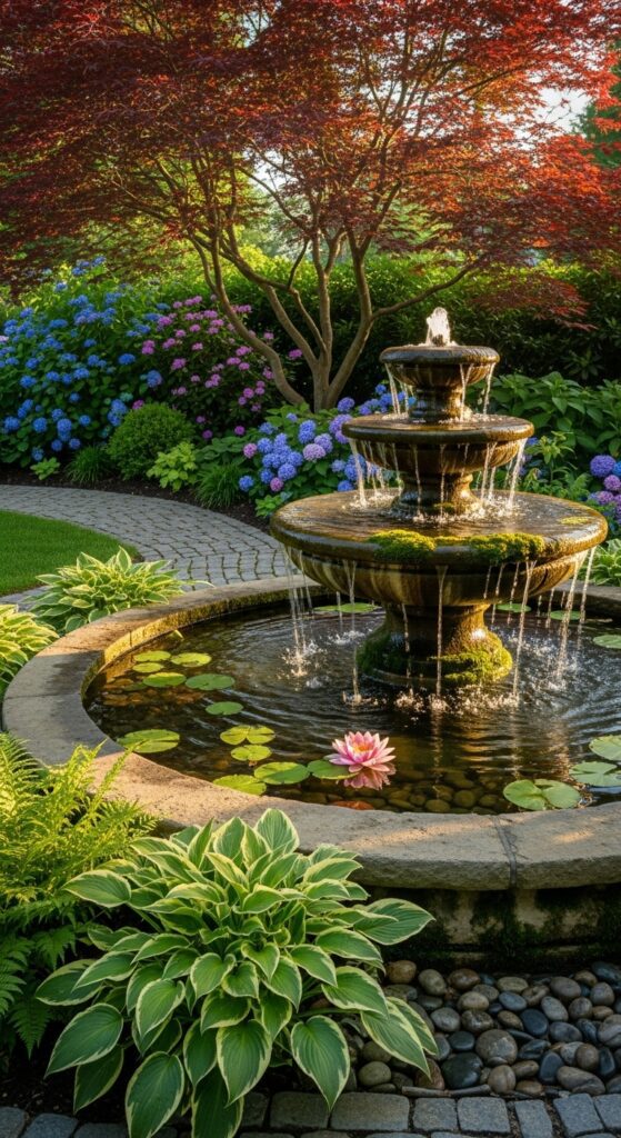 Add Tranquility with Water Features