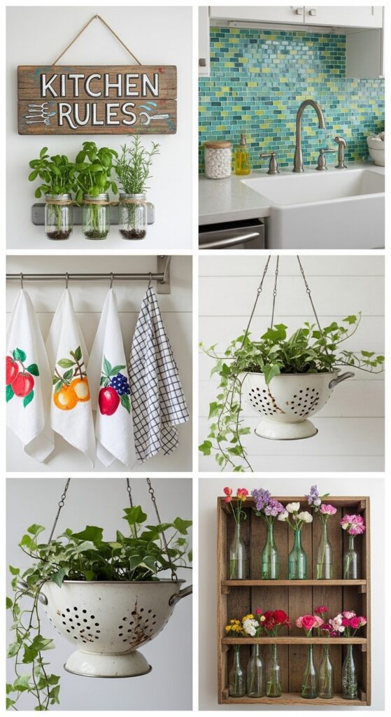 DIY Kitchen Décor Projects