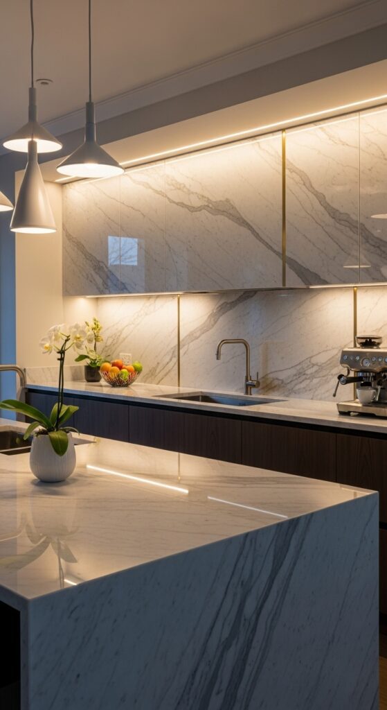 Stylish Countertops and Backsplashes