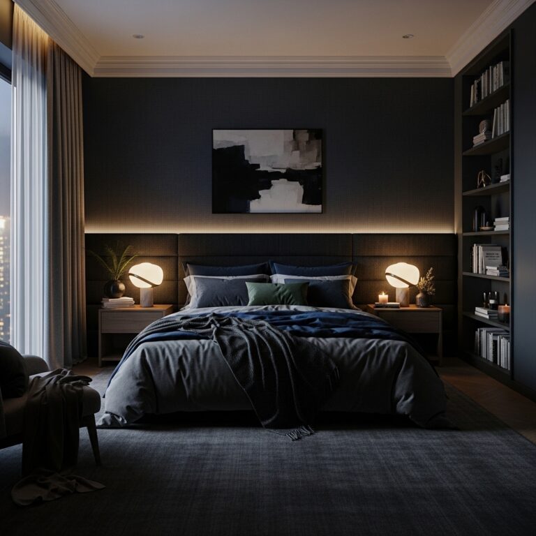18 Stylish Dark Bedroom Ideas for a Cozy Vibe