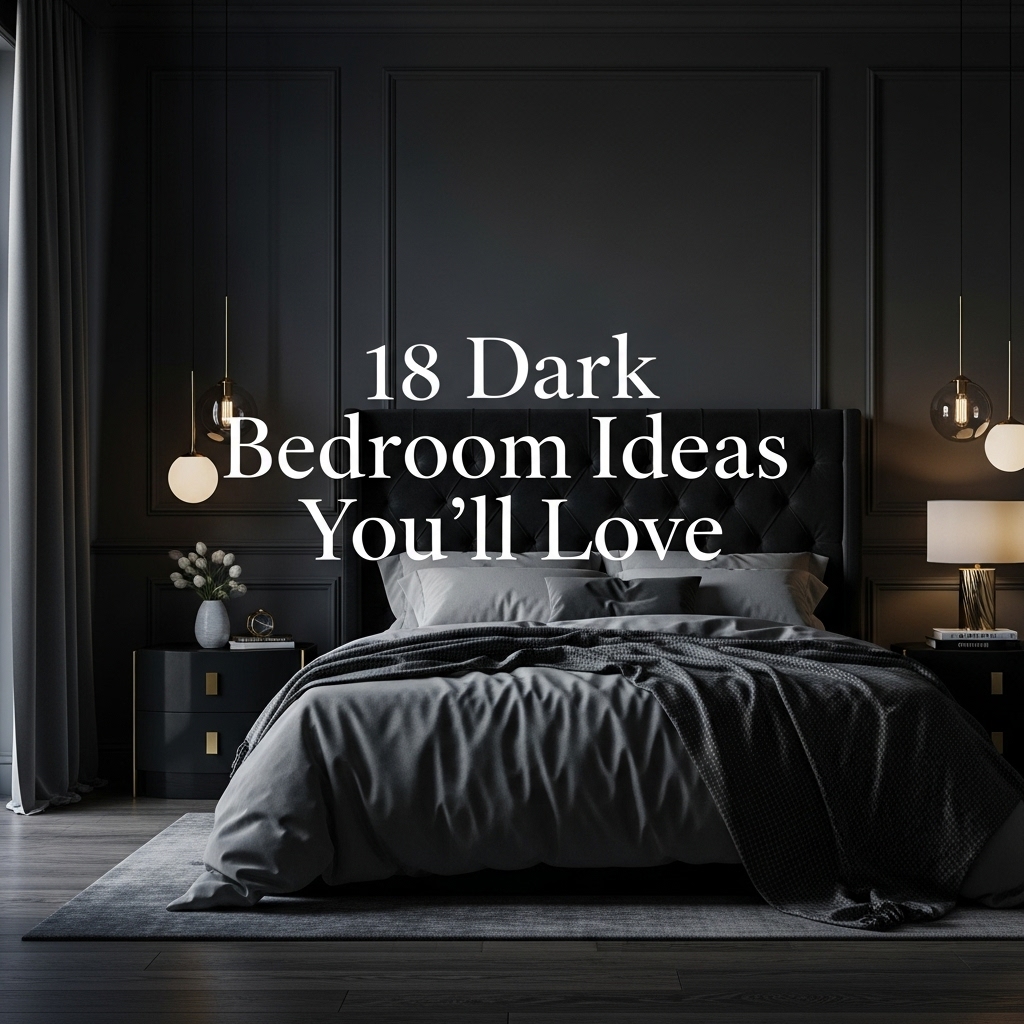 18 Dark Bedroom Ideas You’ll Love
