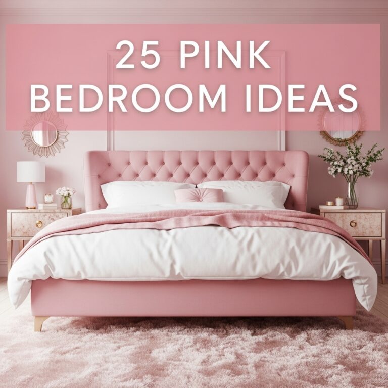 25 Pink Bedroom Ideas
