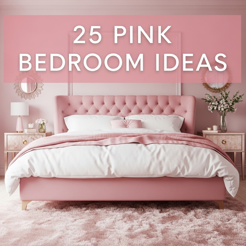 25 Pink Bedroom Ideas