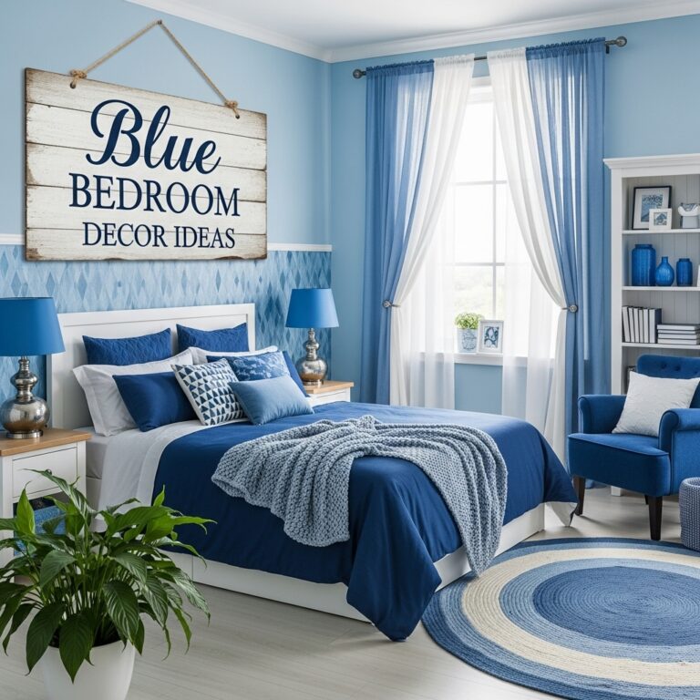 Blue Bedroom Decor Ideas