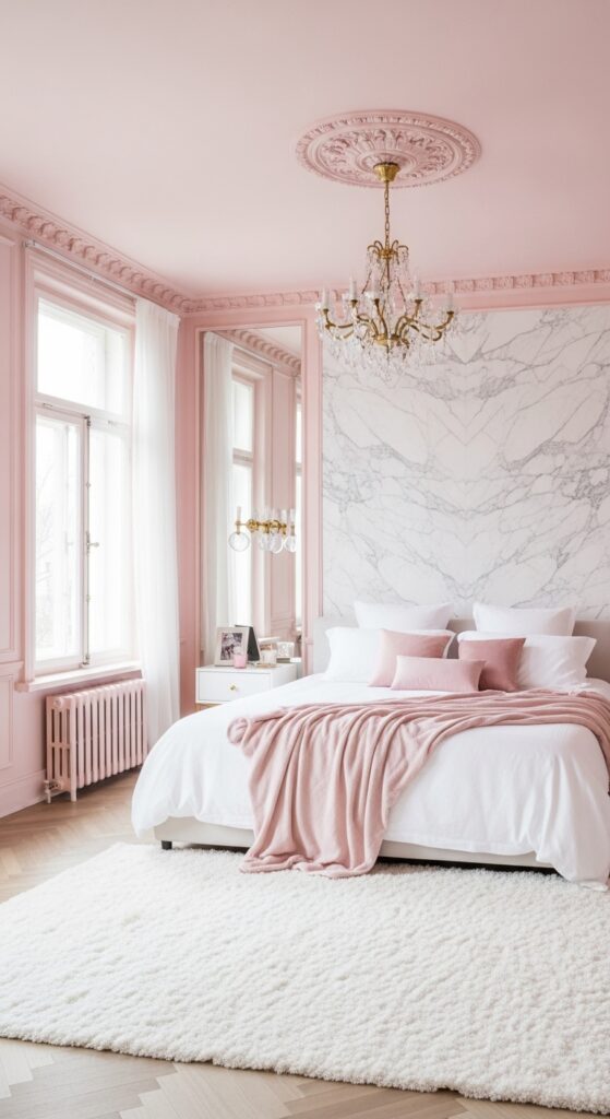 Blush Pink and Marble