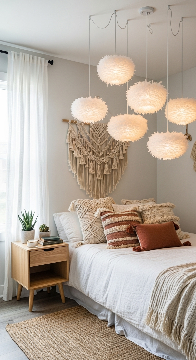 25 Boho Bedroom with Hanging Lights | Create a Cozy Retreat 6 image 125