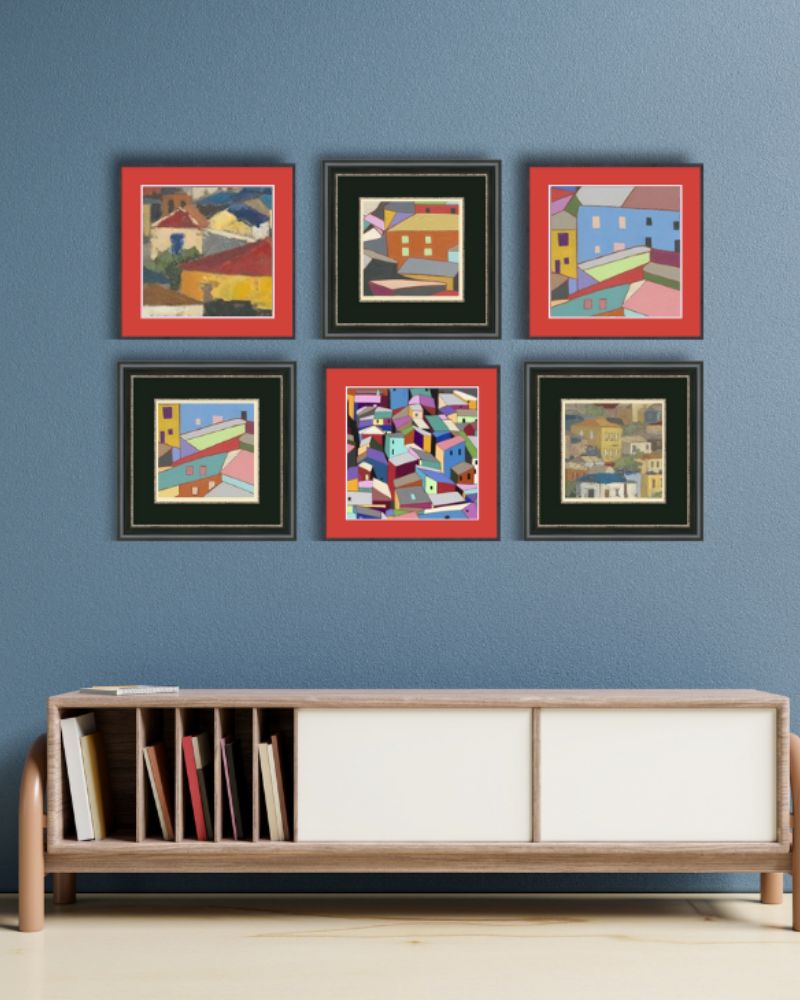 Mix of Different Materials Gallery Wall Frame