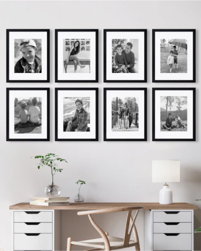 Black and White Photography Gallery Wall Frame