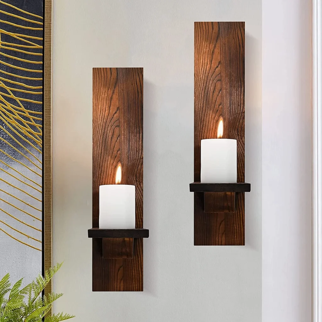 Wall-mounted Candle Holder
