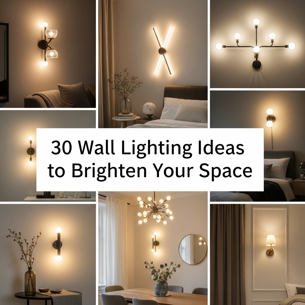 30 Wall Lighting Ideas to Brighten Your Space