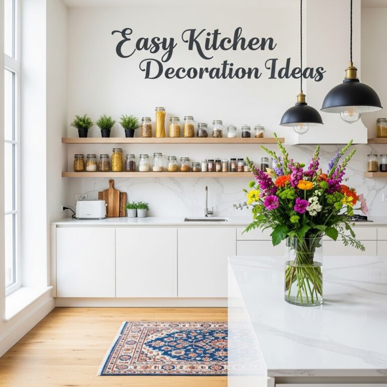 Easy Kitchen Decoration Ideas to Instantly Upgrade Your Space