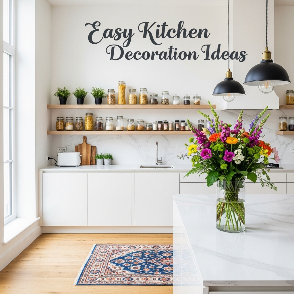 Easy Kitchen Decoration Ideas to Instantly Upgrade Your Space