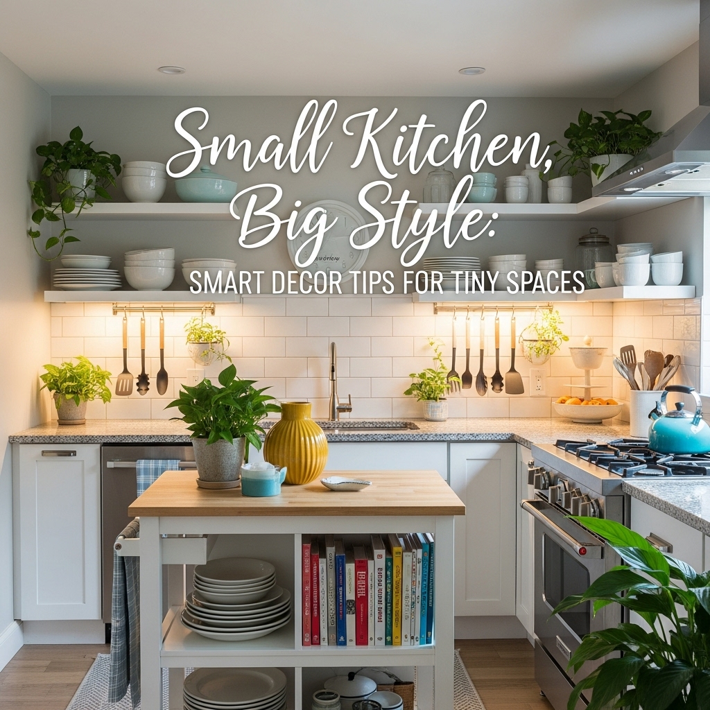 Small Kitchen, Big Style: Smart Decor Tips for Tiny Spaces