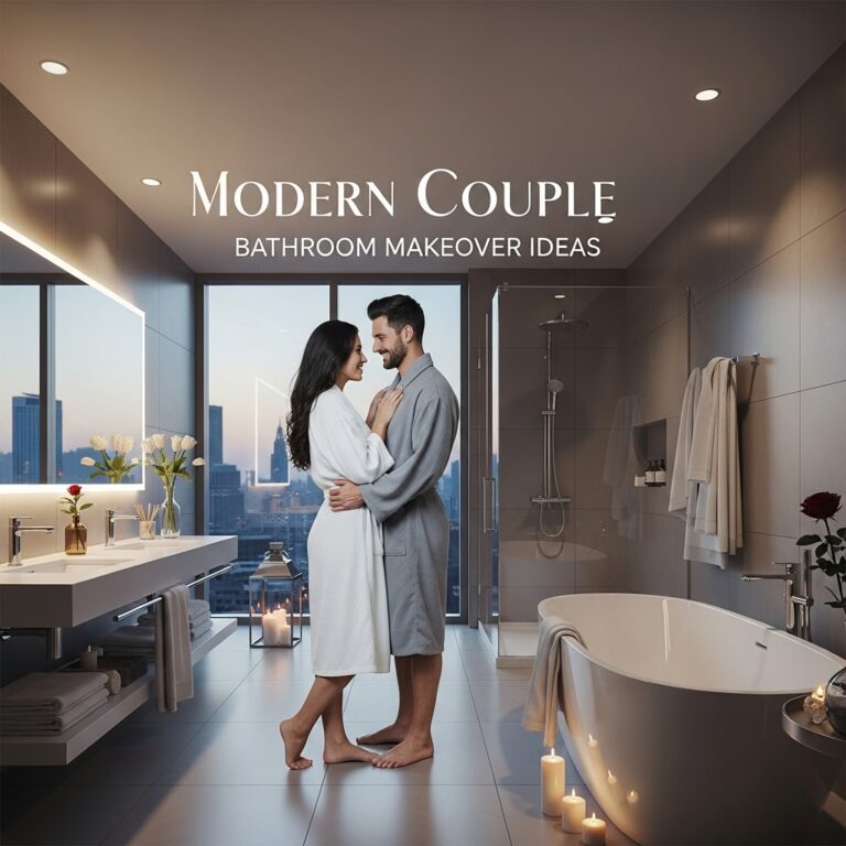 Modern Couple Bathroom Makeover Ideas