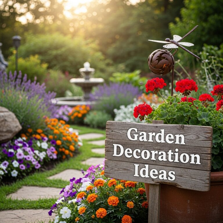 Garden Decoration Ideas