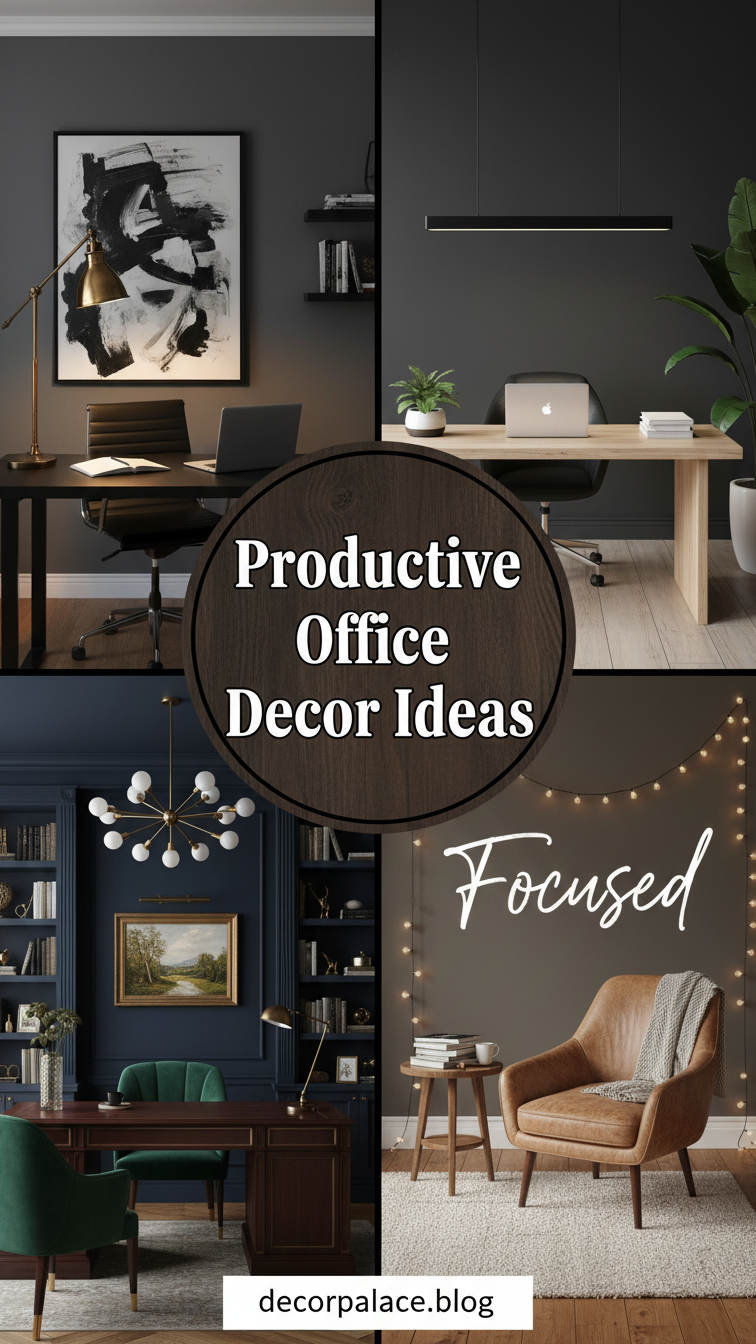How to Decorate Your Office for Productivity Smart Stylish and Inspiring Ideas 1