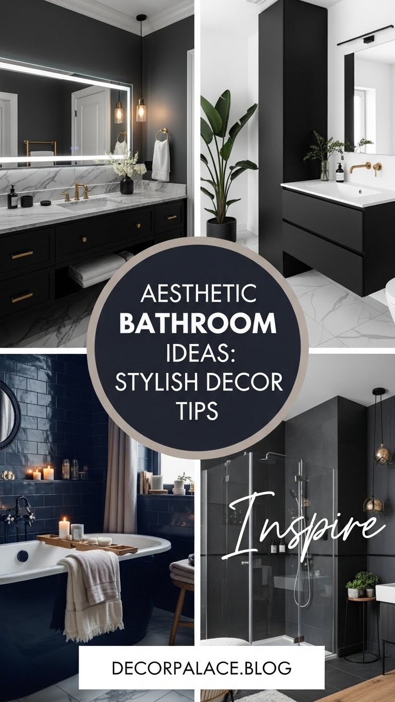 How to Make Your Bathroom Look Aesthetic Stylish Ideas and Inspiring Decor Tips