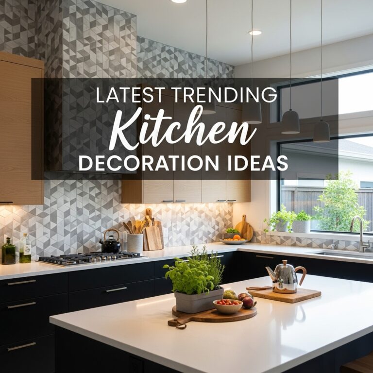 Latest Trending Kitchen Decoration Ideas