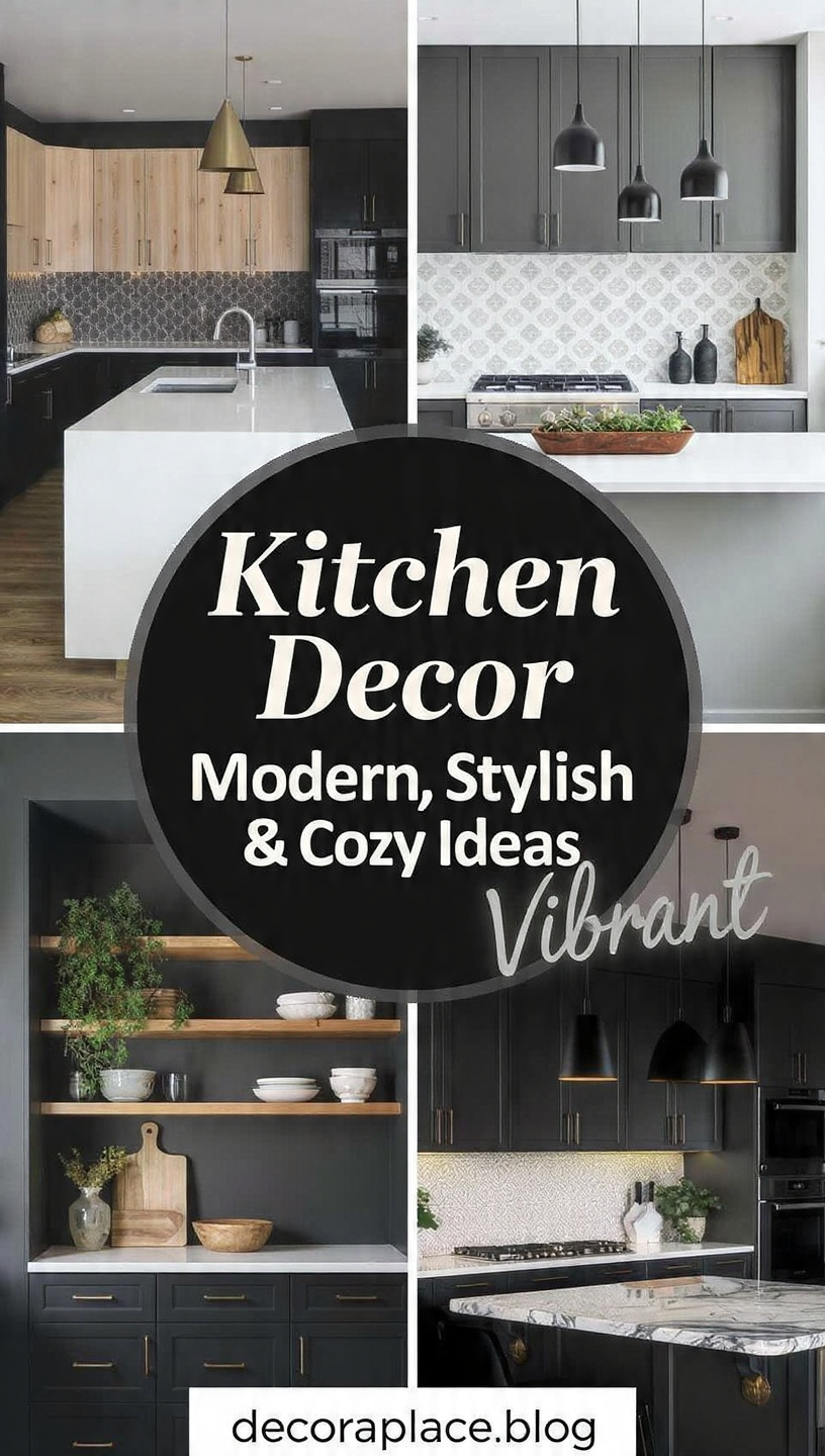 Latest Trending Kitchen Decoration Ideas Modern Stylish Cozy Tips