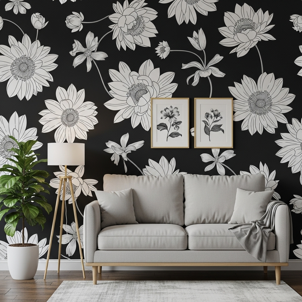 18 Stunning Black White Wall Ideas to Transform Your Space review 1