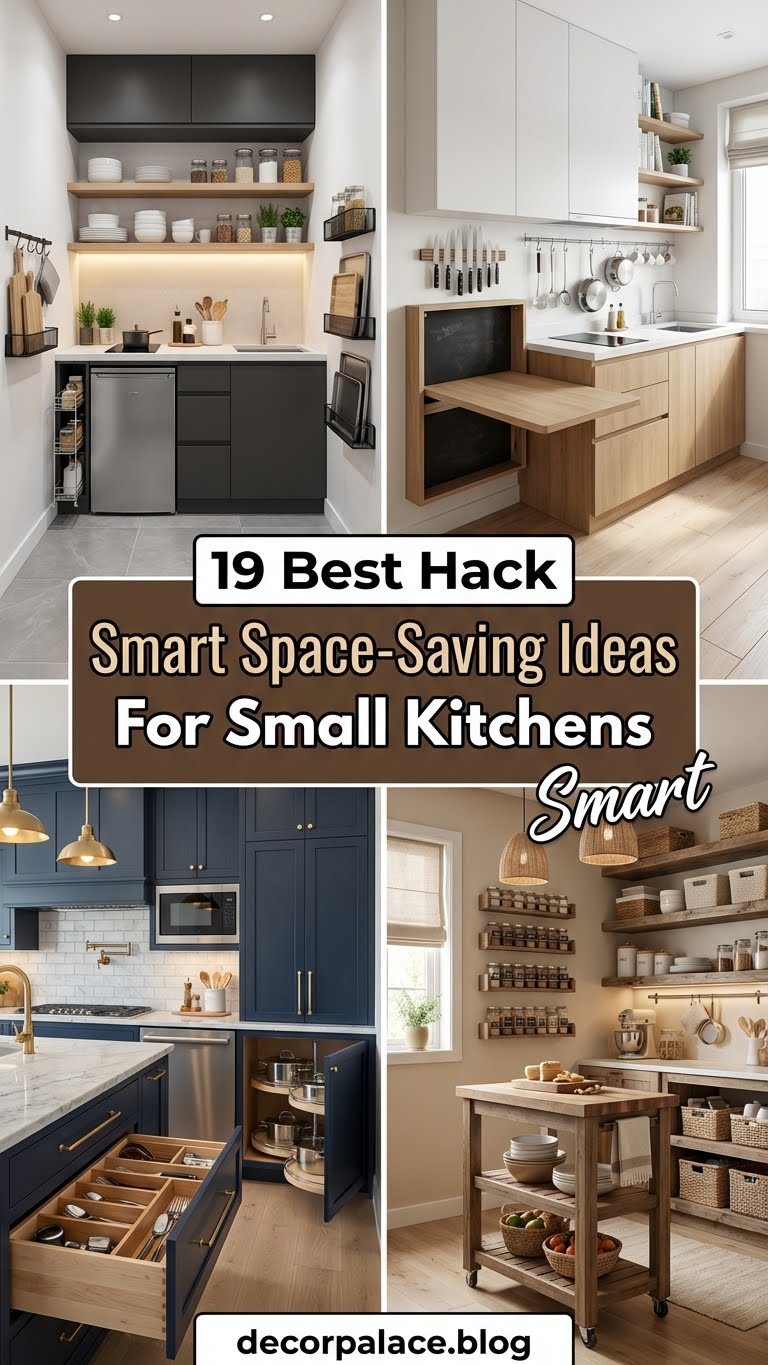 19 Best Hack Smart Space Saving Ideas For Small Kitchens