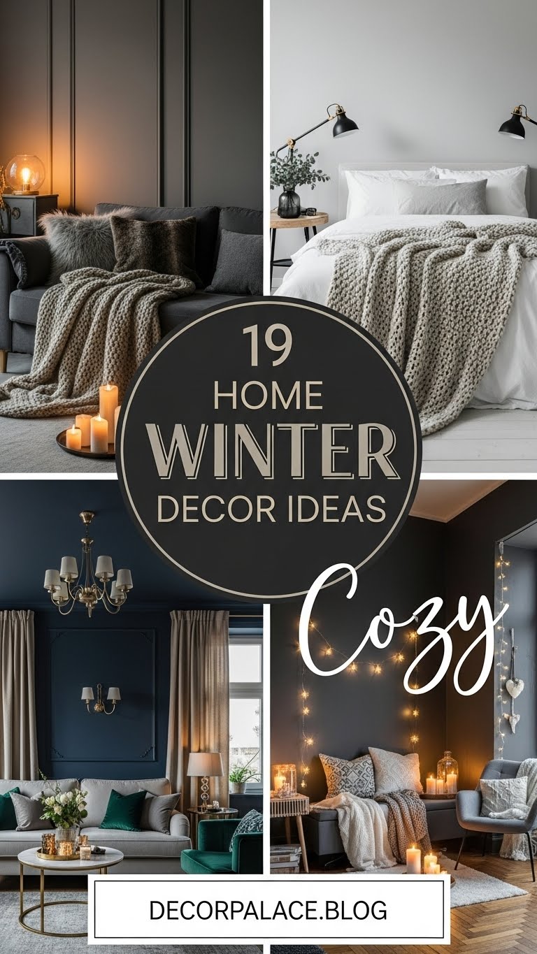 19 Cozy Winter Decor Ideas for the Home That Feel Warm and Stylish
