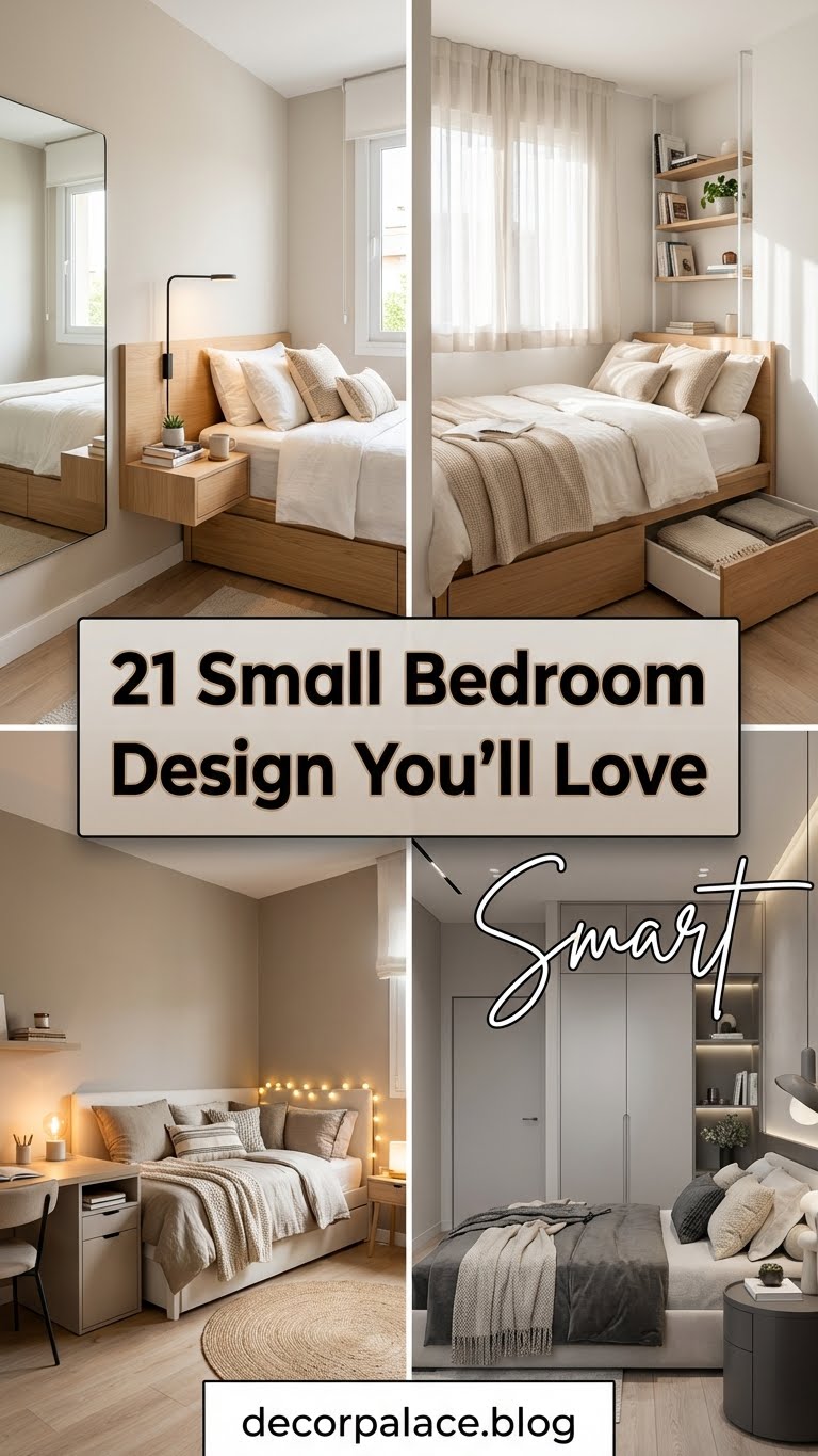21 Small Bedroom Design Layout Tips Youll Love
