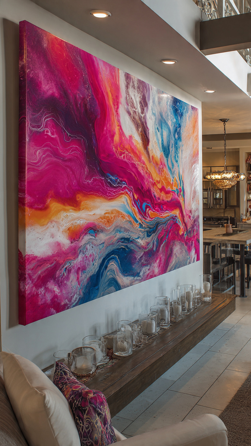 diy abstract wall art projects for personalized