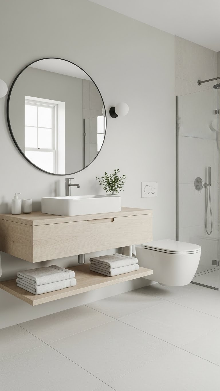 Create a Clean and Calm Bathroom with Minimalist Design 13 image 332