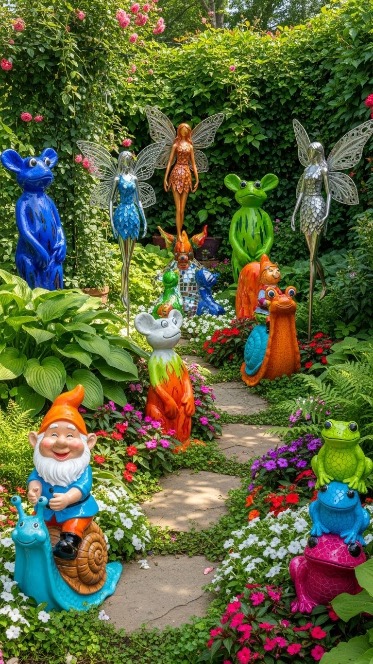 19 Garden Decor Ideas for a Bold, Color-Filled Landscape 13 image 684