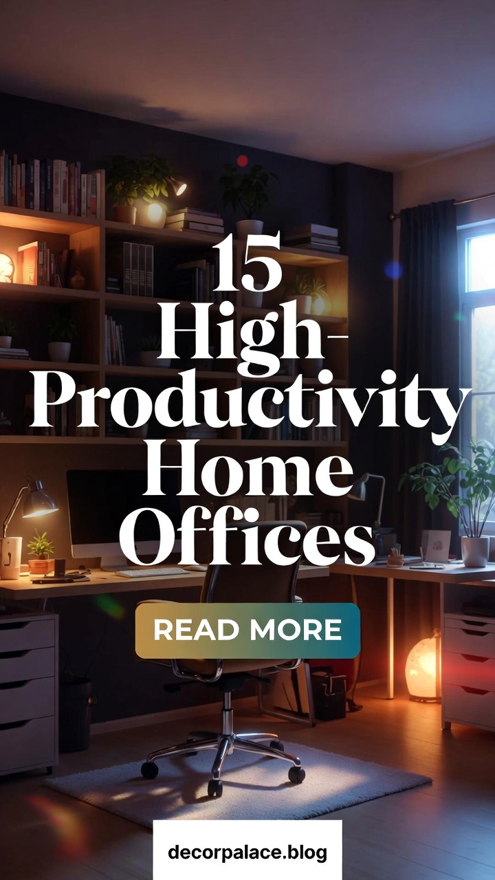 15 Design a High Productivity Home Office with Clear Zones 1