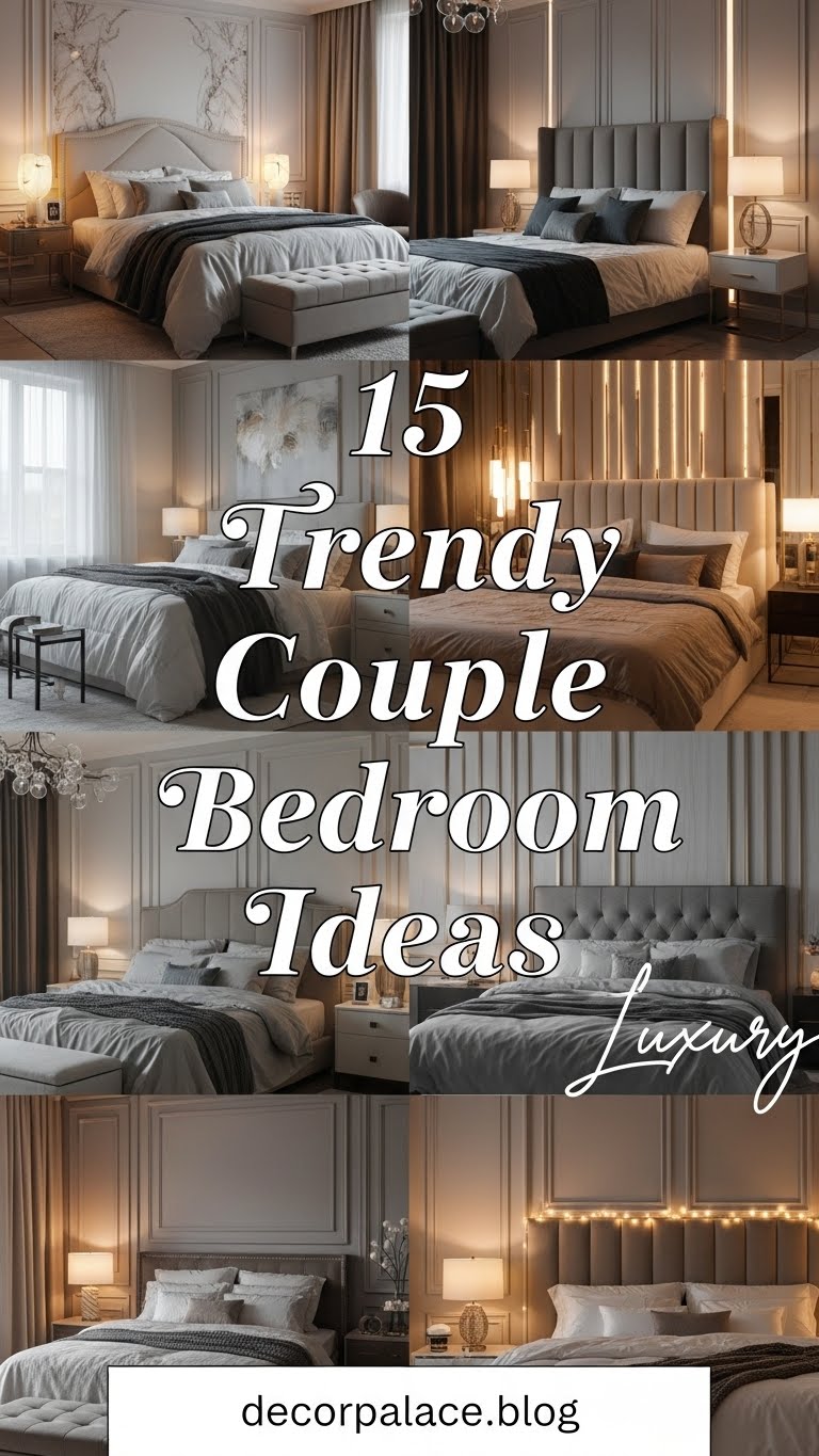 15 Top Trendy Luxury Couple Bedroom Ideas You Havent Seen Yet