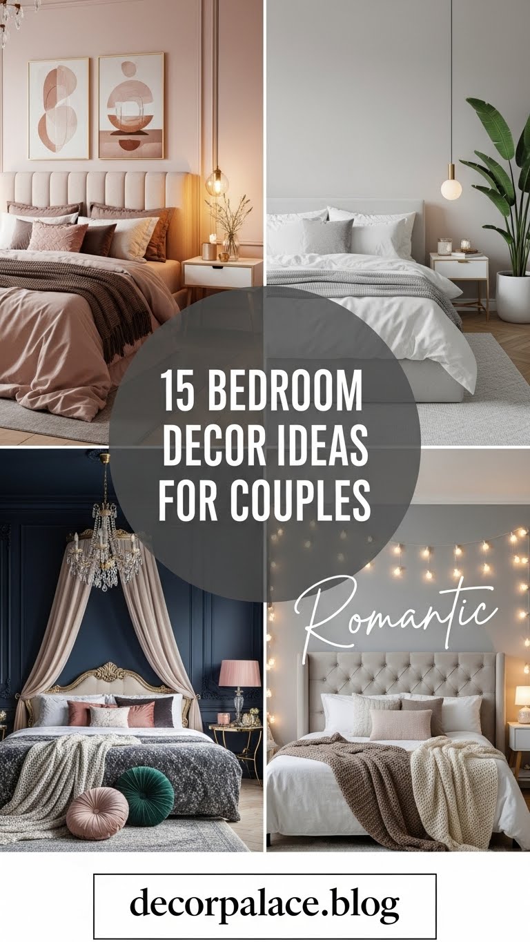 15 romantic bedroom decor ideas for couple