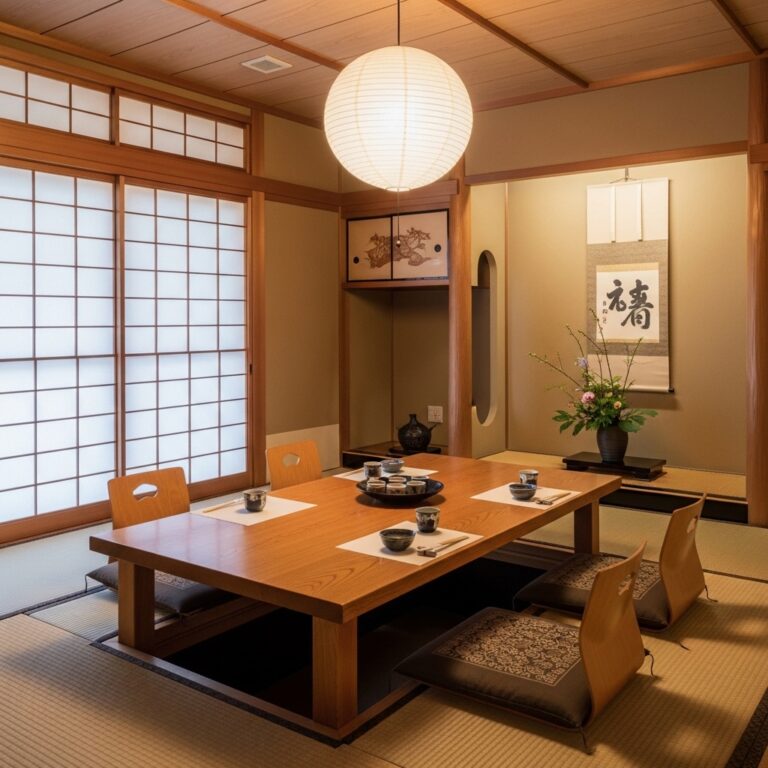  37+ Japanese Dining Room Design Ideas